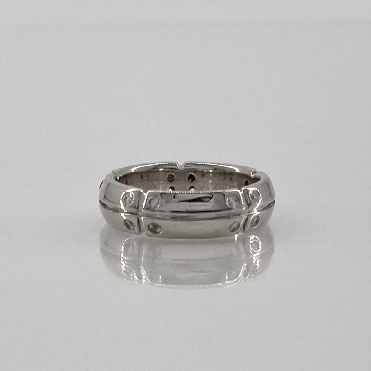 TIFFANY&Co.(ティファニー) ストリーメリカ 750WG ダイヤモンド #6号 リング・指輪 4.87g シルバー