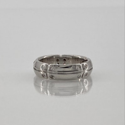 TIFFANY&Co.(ティファニー) ストリーメリカ 750WG ダイヤモンド #6号 リング・指輪 4.87g シルバー