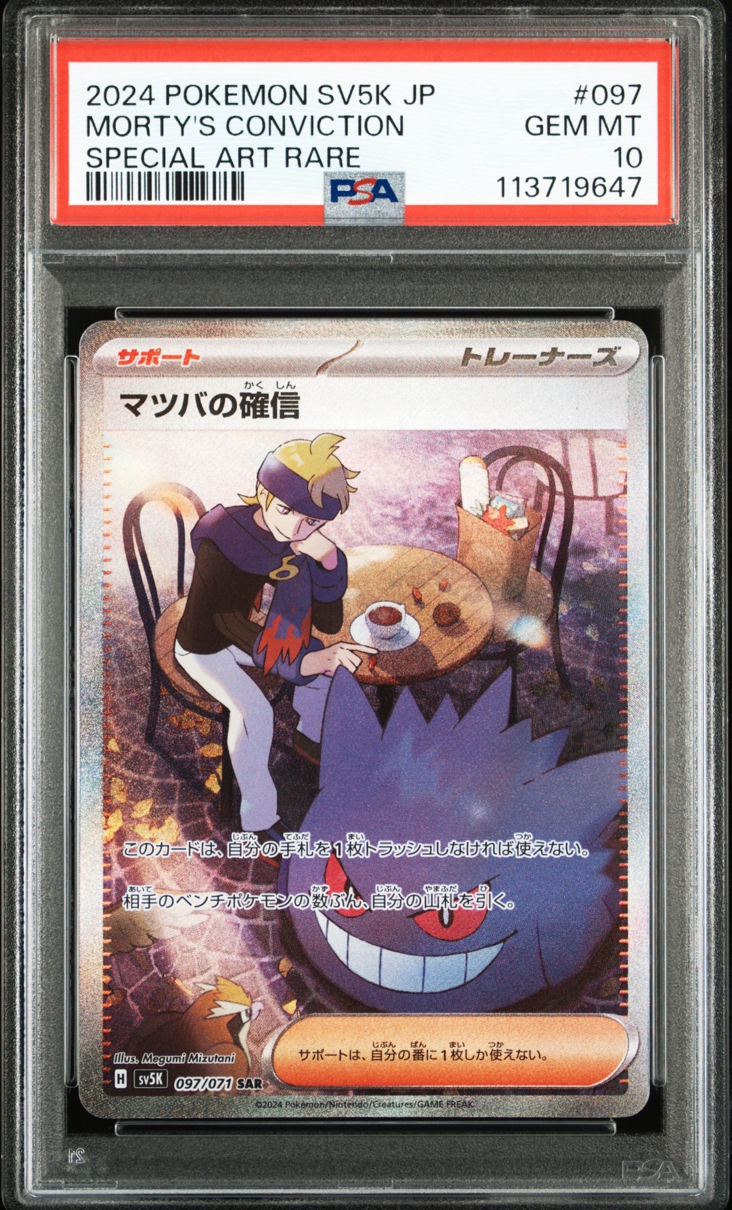 マツバの確信 SAR [SV5K 097/071](拡張パック「ワイルドフォース」)