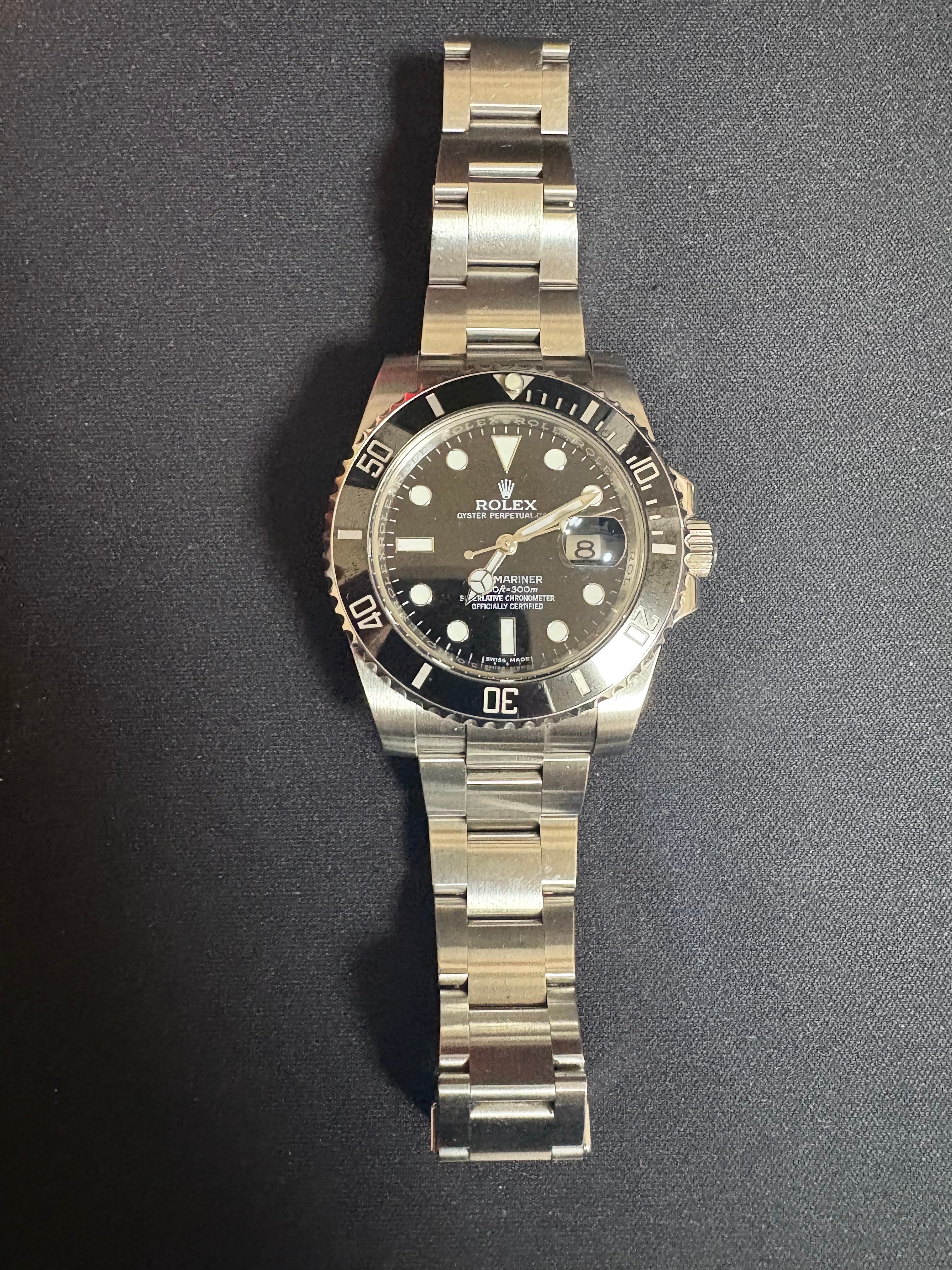 Rolex サブマリーナ デイト ブラック 自動巻き メンズ 腕時計