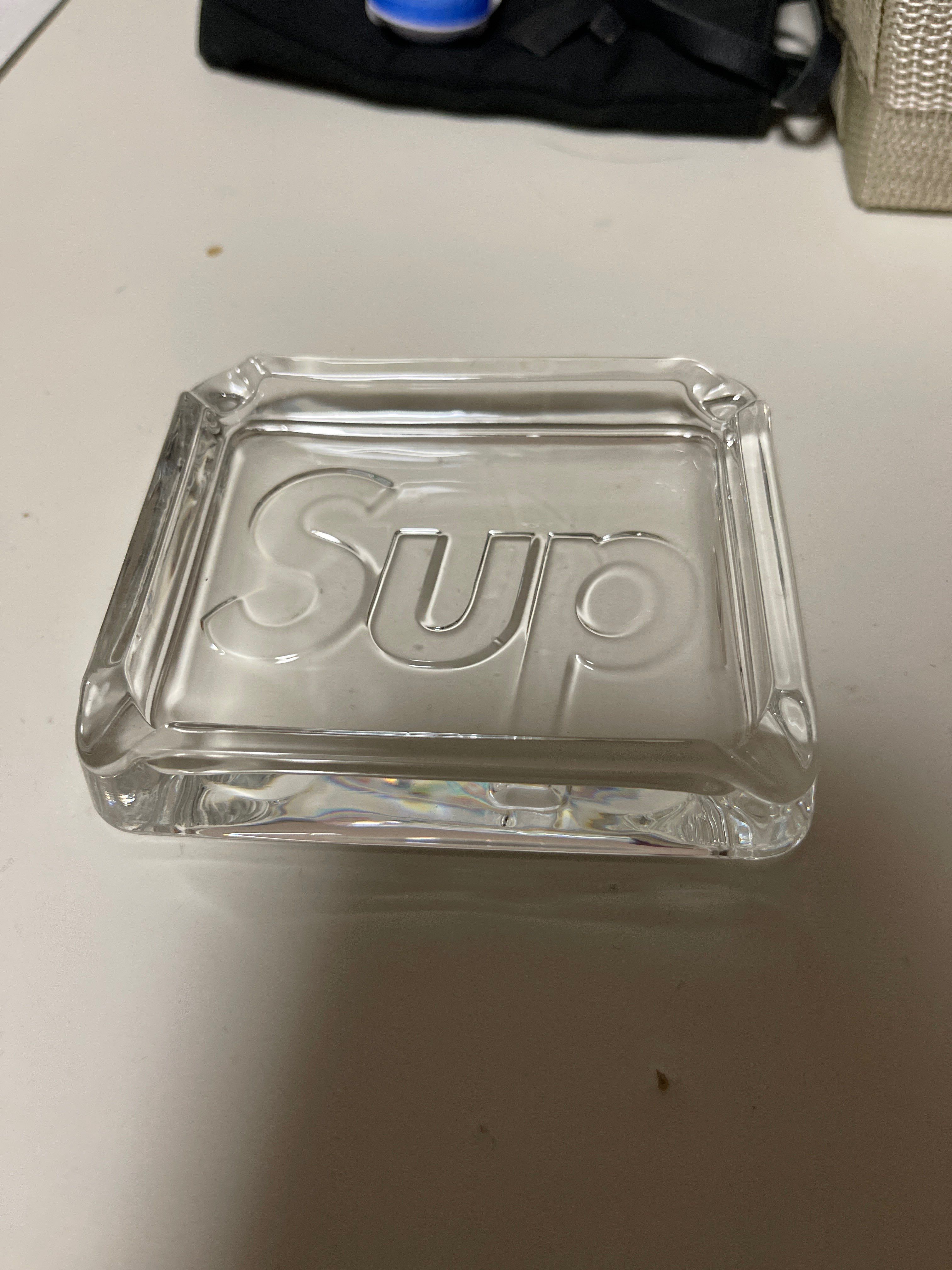 Supreme Debossed Glass Ashtray 