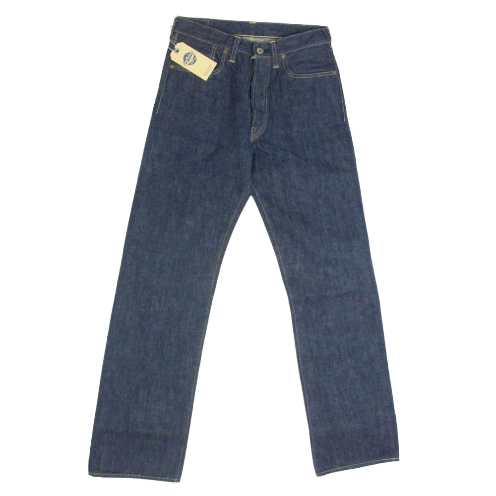 Buzz Rickson's バズリクソンズ デニムパンツ BR43041 Lot.041 WORLD WAR II WAIST OVERALLS デニムパンツ インディゴブルー系 31【極上美品】【中古】