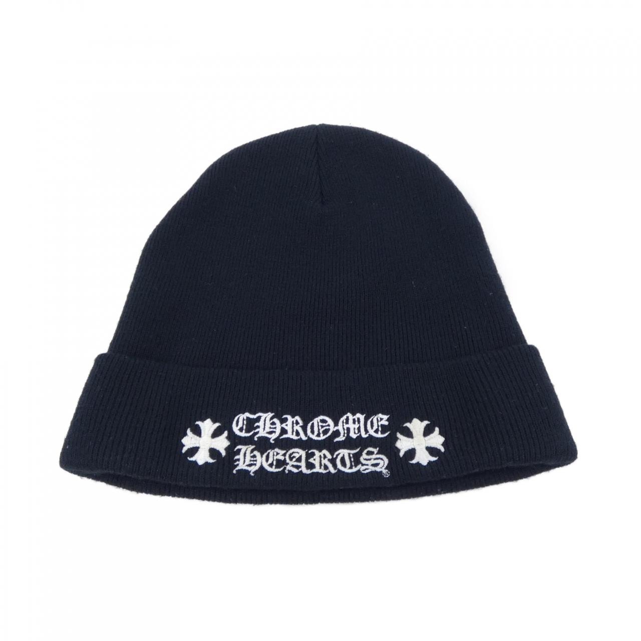 Chrome Hearts Wool Watch Cap Logo Embroidery Beanie "Black"
