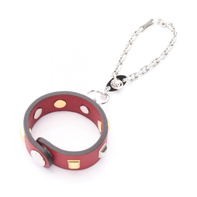 エルメス HERMES リヴァル グローブホルダー アクセサリー レザー ボルドー レディース ボルドー系 【中古】