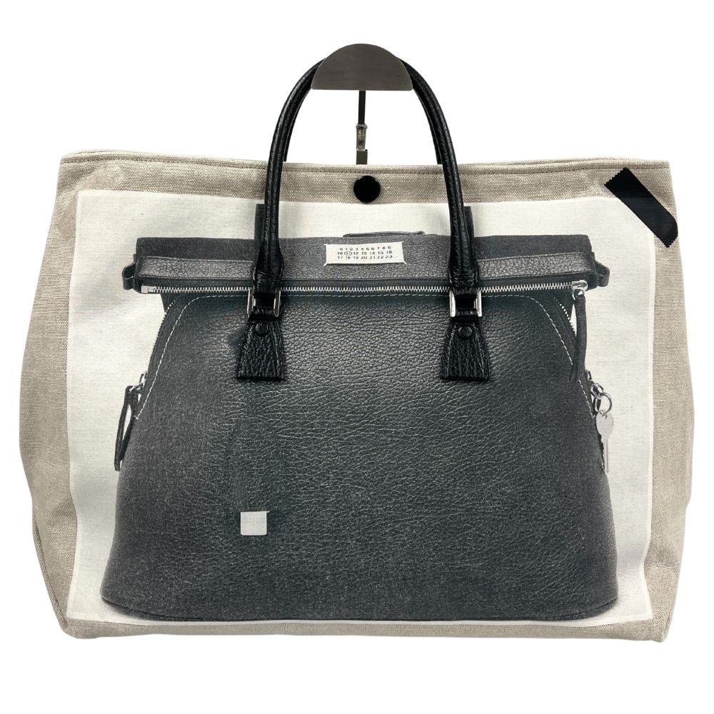Maison Margiela Trompe Loeil 5AC Shopping Bag "Black"