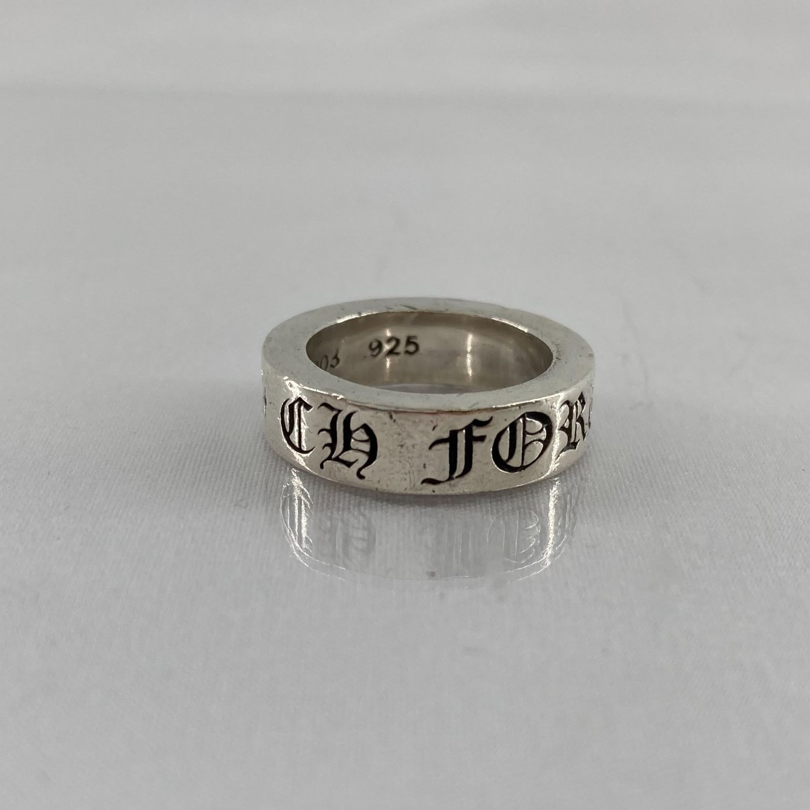 CHROME HEARTS (クロムハーツ) 6mmスペーサー フォーエバーリング sv925 9.4g シルバー