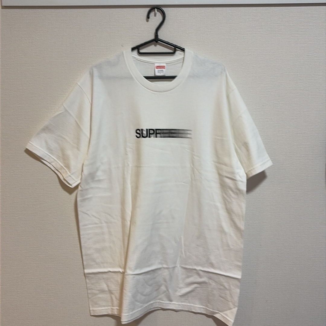 Supreme Motion Logo Tee "White" (23SS)