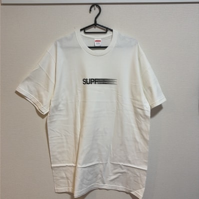 Supreme Motion Logo Tee "White" (23SS)
