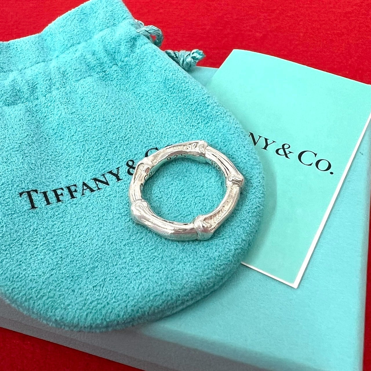 TIFFANY&Co. ティファニー バンブー リング シルバー925 リング・指輪 10号 シルバー
60350