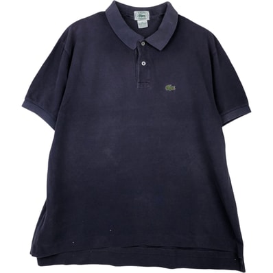 古着 80~90年代 ラコステ LACOSTE IZOD 半袖 ポロシャツ USA製 メンズXL相当 ヴィンテージ/eaa623987