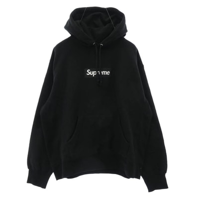Supreme Box Logo Hooded Sweatshirt "Black" (23FW)