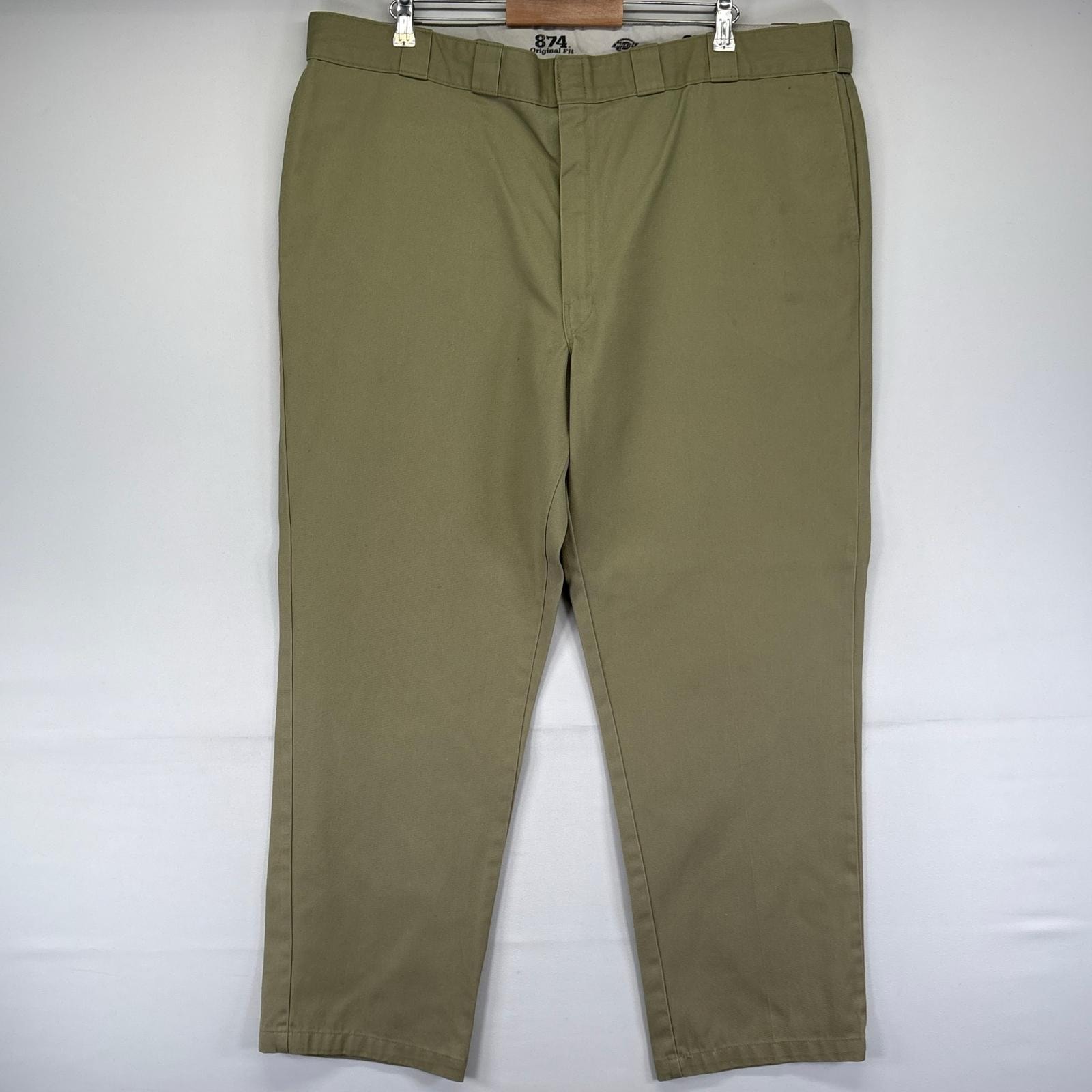 古着 ディッキーズ Dickies パンツ 874 ワーク チノパン 作業着 W46 L32  ベージュ系 メンズ