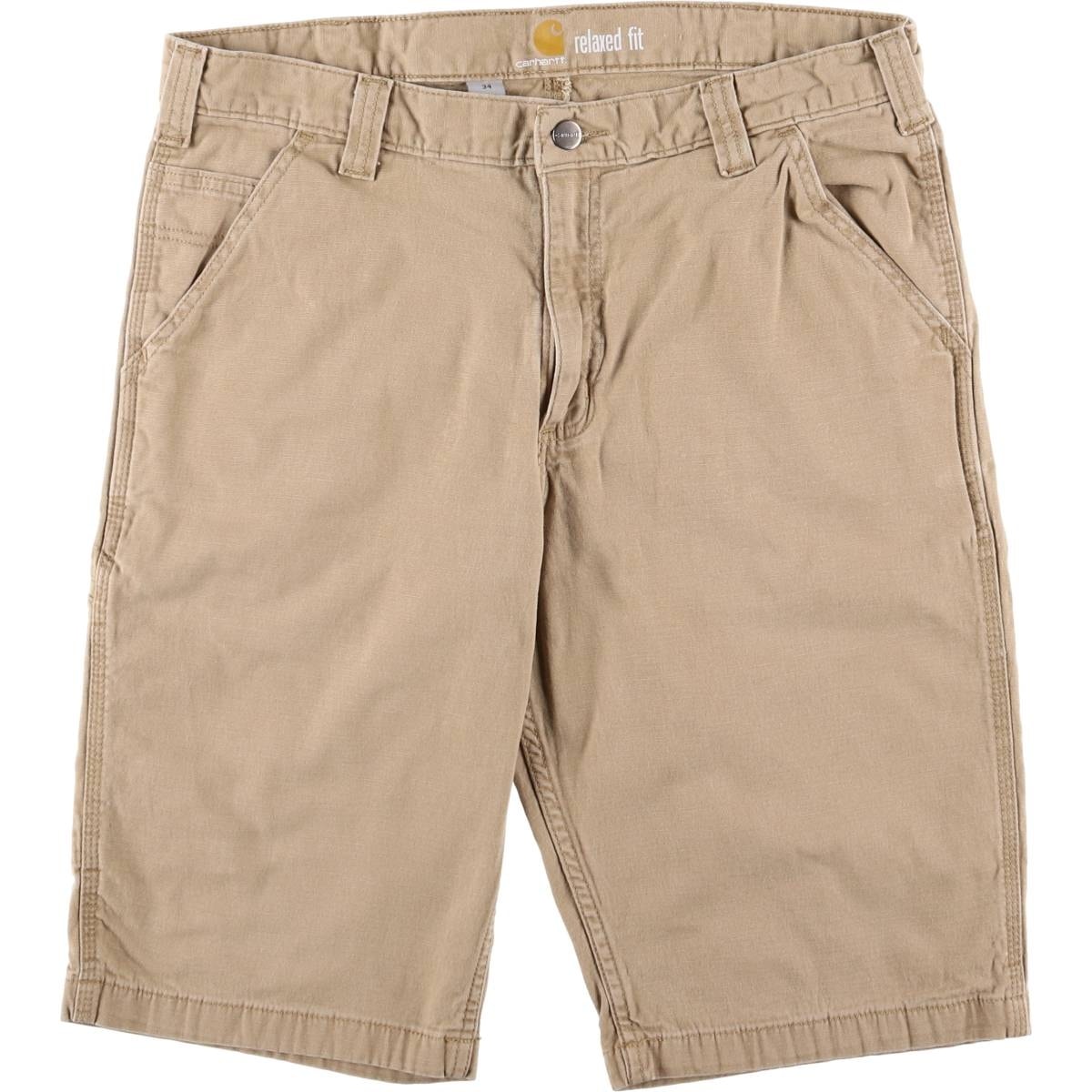 古着 カーハート Carhartt RELAXED FIT ダック地ペインターショーツ ハーフパンツ メンズw34相当/eaa558821