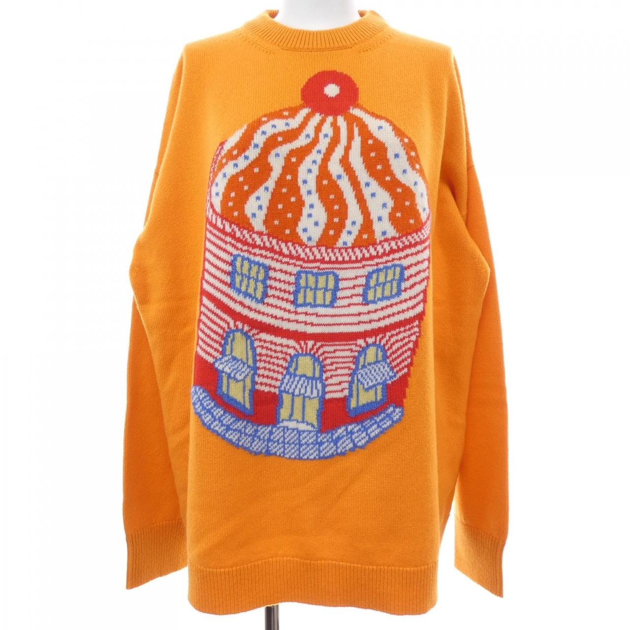 エルメス HERMES FANNIE ICE CREAM 4E2627DB ニット