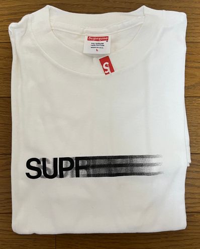 Supreme Motion Logo Tee (10SS) "White"