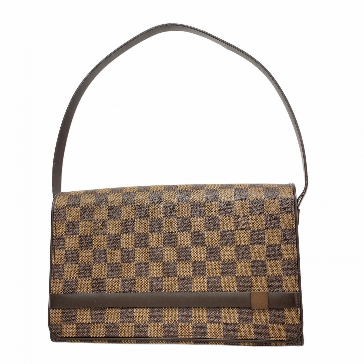 【6gd5174】ルイヴィトン ショルダーバッグ ダミエ トライベッカロン N51160 エベヌ【中古】レディース