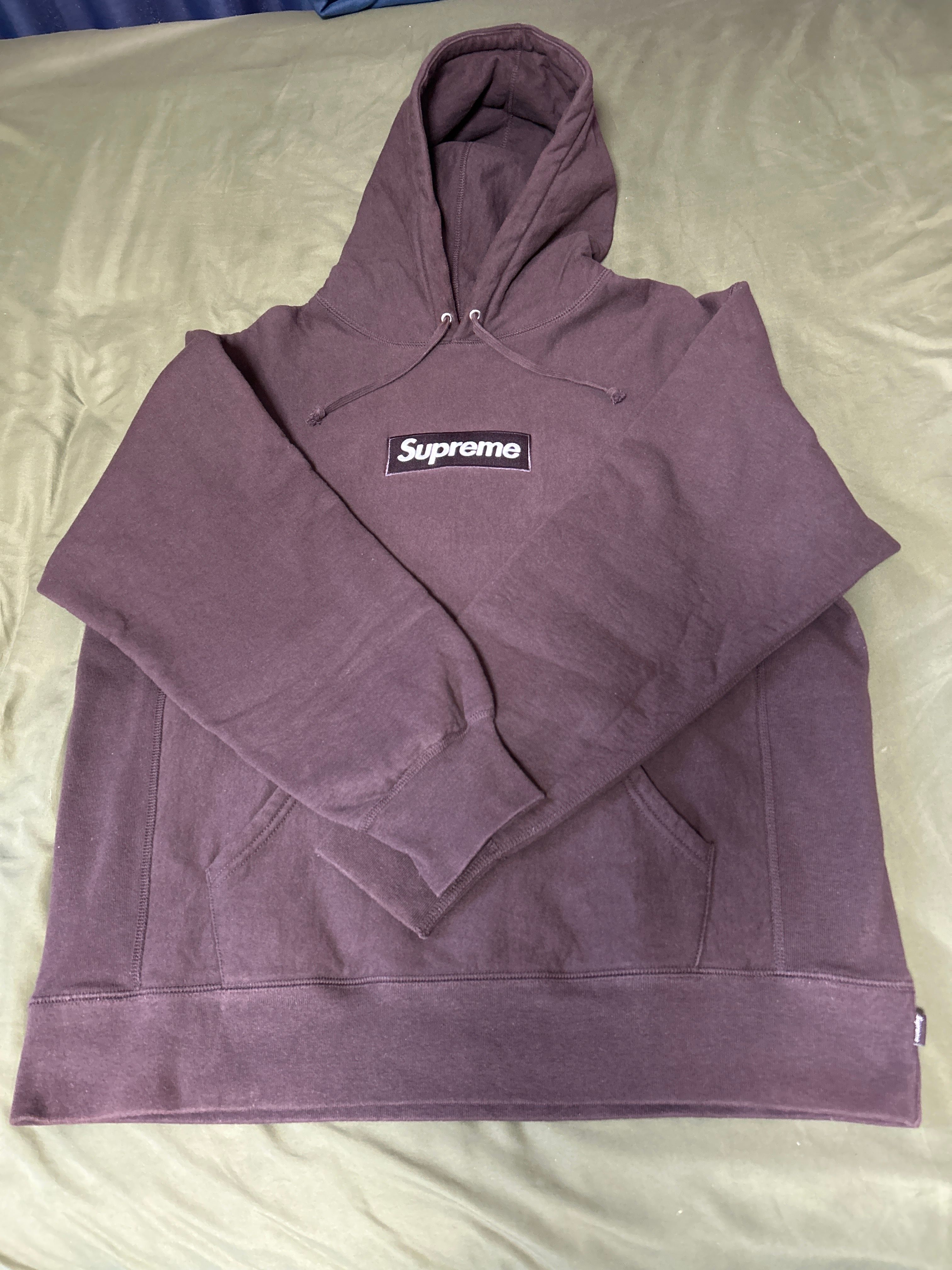 Supreme Box Logo Hooded Sweatshirt "Dark Brown" (21FW)