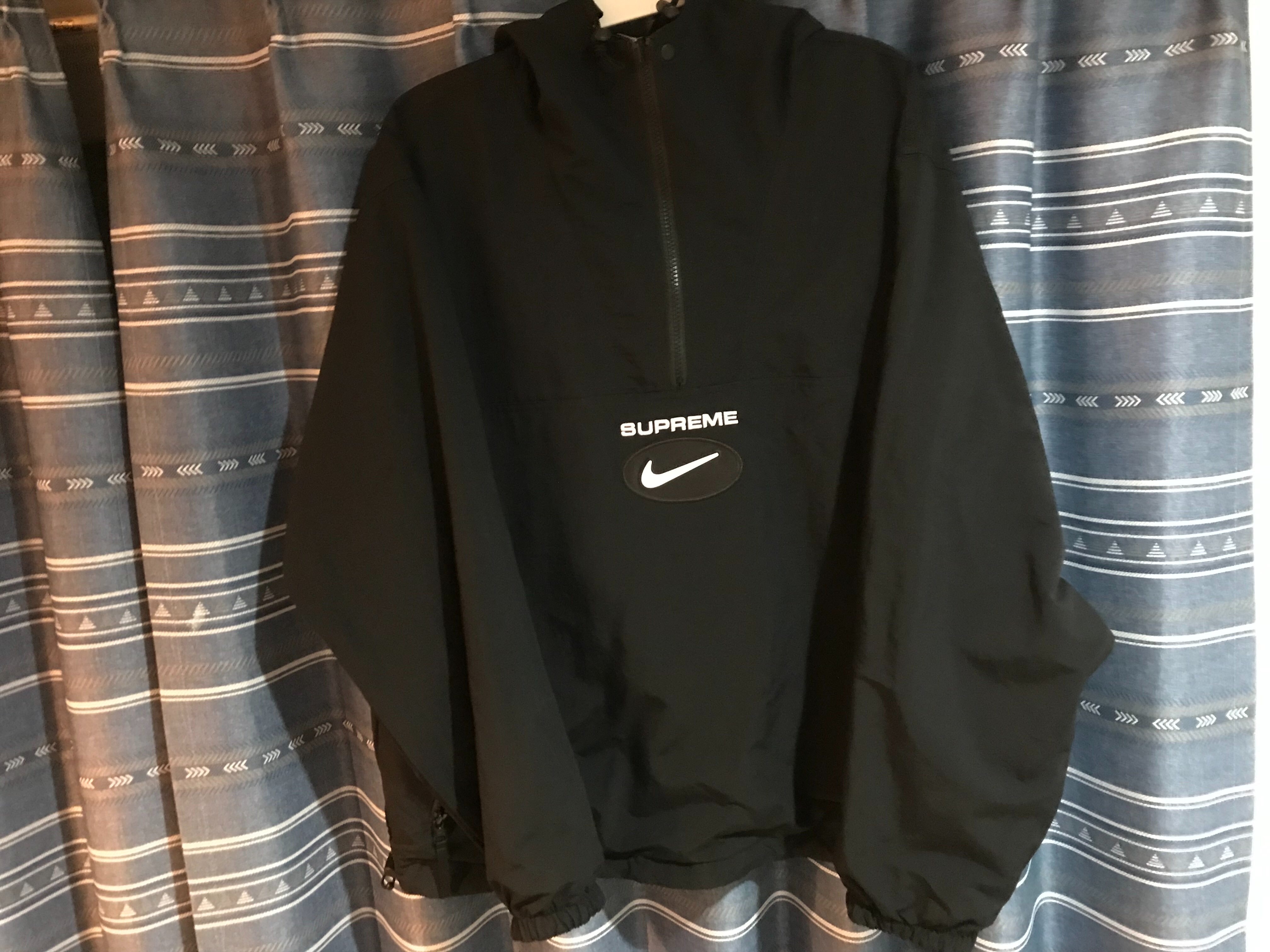 Supreme / Nike Jewel Reversible Ripstop Anorak "Black"