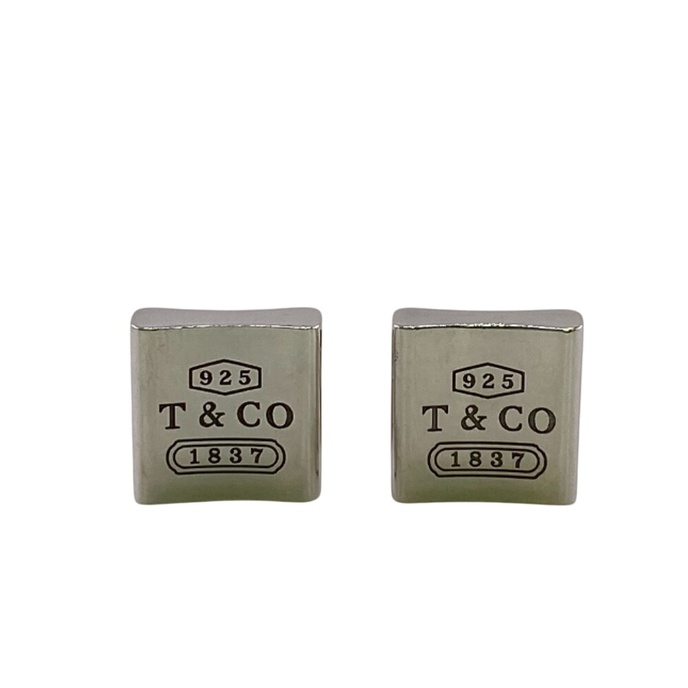 ティファニー TIFFANY&Co. カフス 1837 スクエア カフリンクス シルバー