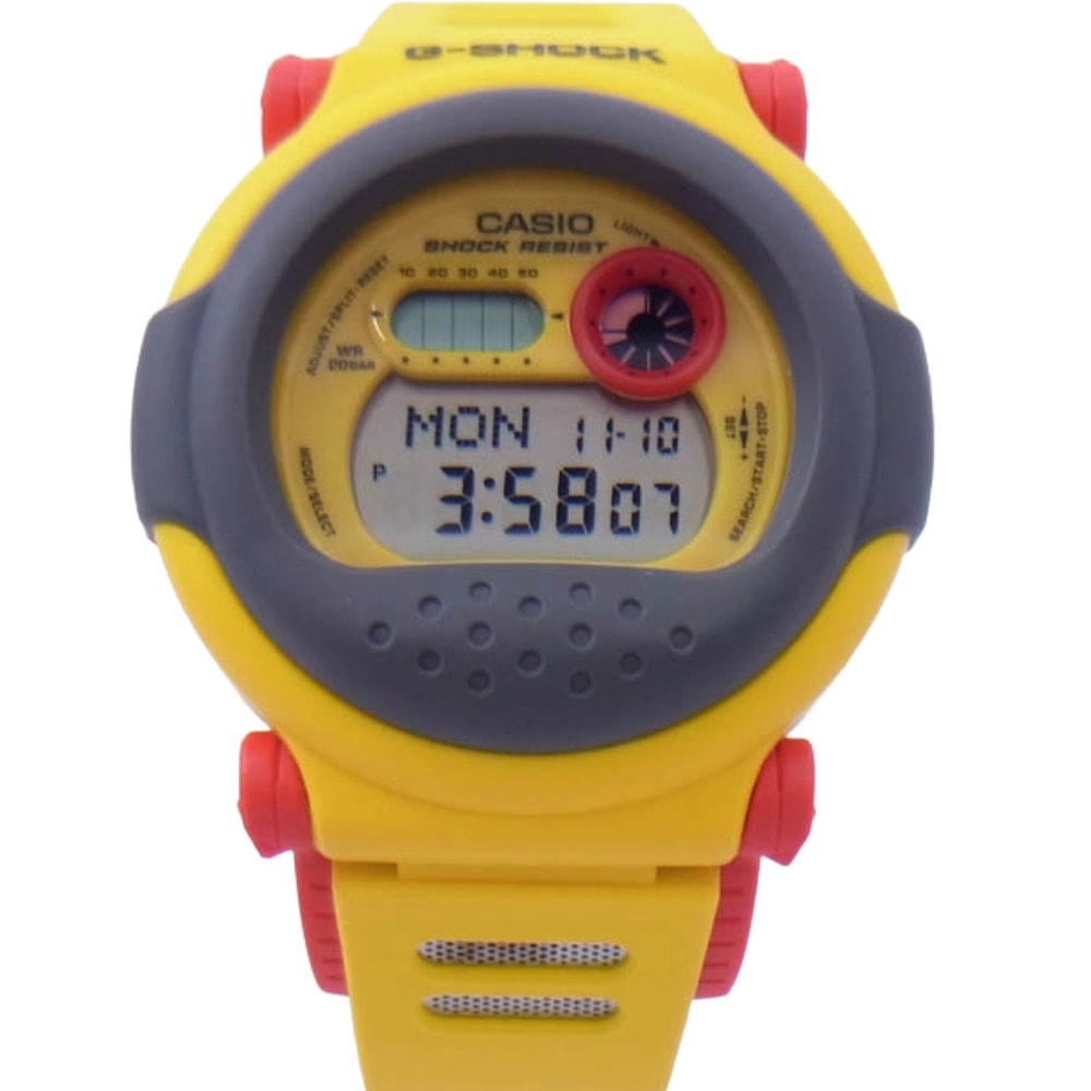 G-SHOCK ジーショック 時計 G-001-9JF JASON ジェイソン カプセルタフ デジタル 腕時計 イエロー系【美品】【中古】