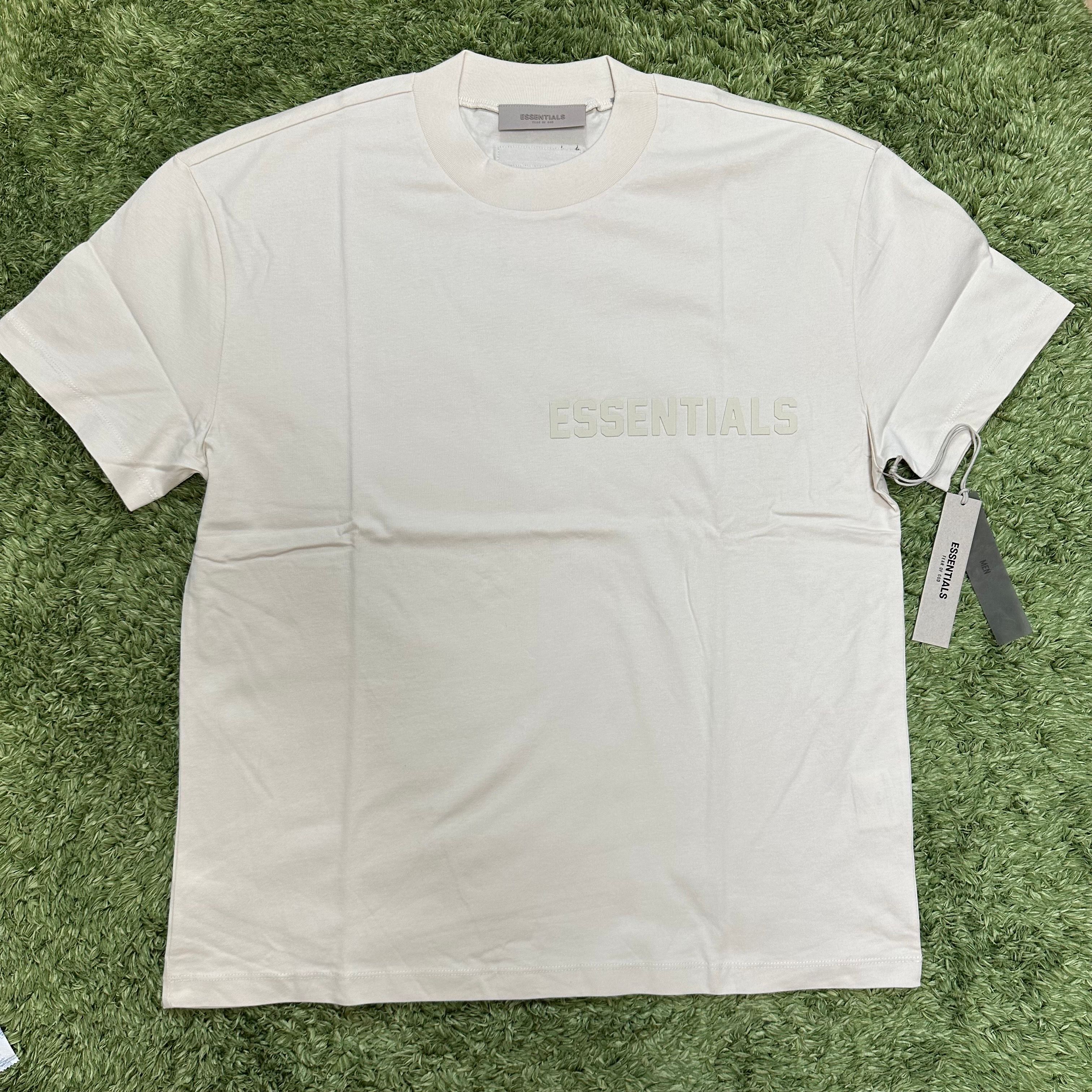 FEAR OF GOD ESSENTIALS SS Tee "Egg Shell"