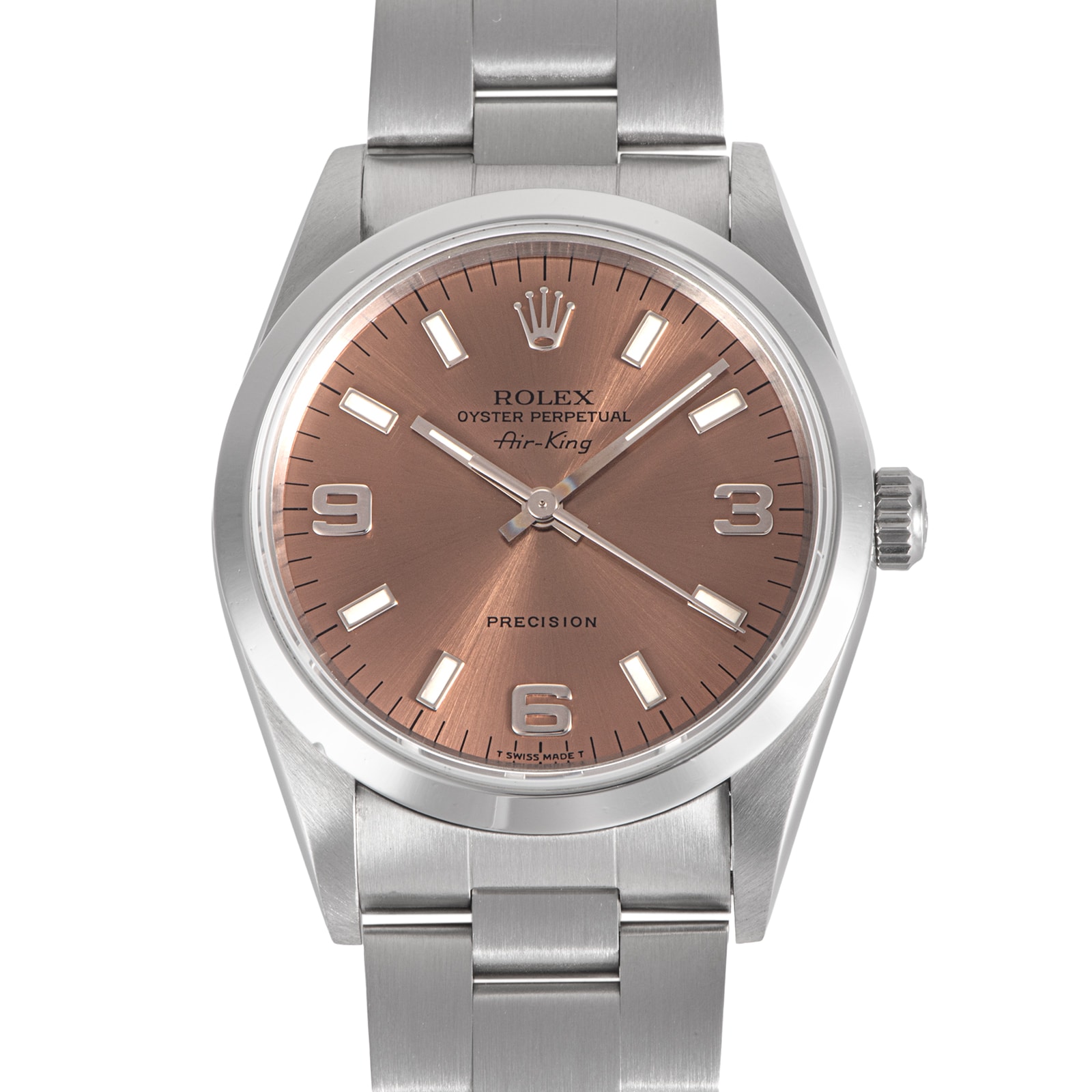 ROLEX ロレックス エアキング 14000 T番 ブラウンチェンジ ステンレススチール【中古】
