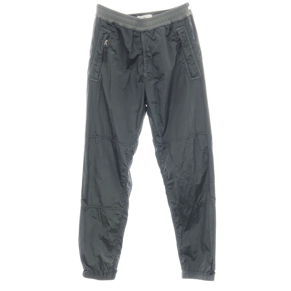 【中古】ストーンアイランド STONE ISLAND リップストップ ナイロン イージーパンツ グレー【サイズS】【メンズ】