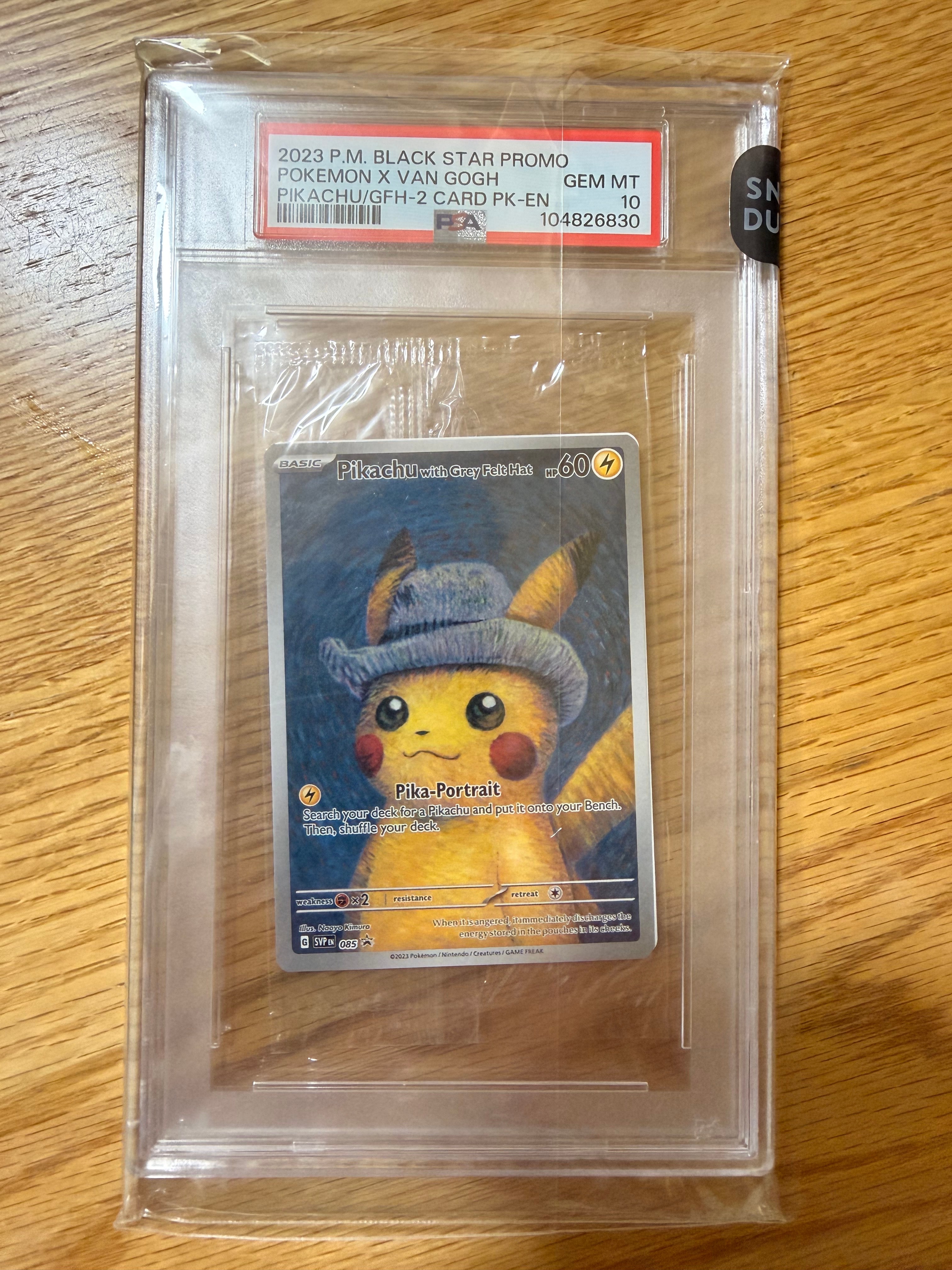 PSA10】ピカチュウ : プロモ [SVP EN 085](「ゴッホ展