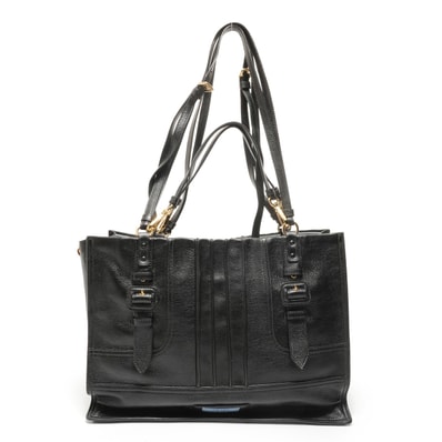 プラダ PRADA エティケット ショッピング 2WAY レザー ショルダーバッグ【中古】