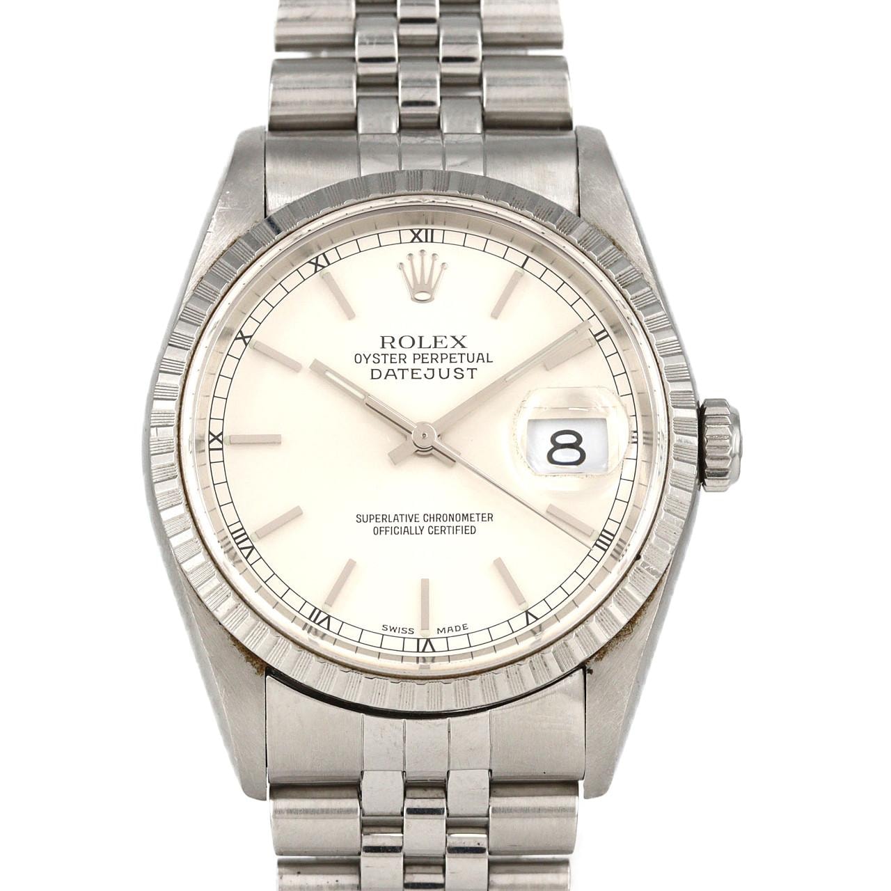 【ノーメンテナンス還元価格】ロレックス デイトジャスト 16220・5 SS 自動巻 A番