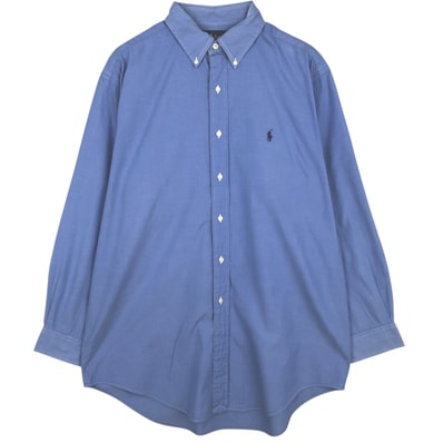 古着 ラルフローレン Ralph Lauren YARMOUTH 長袖 ボタンダウンシャツ メンズL相当/eaa619748