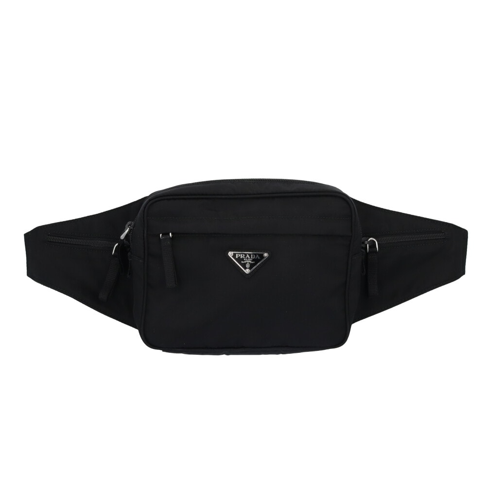 PRADA Nylon Belt Bag "Black"