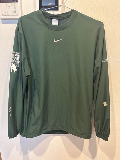 Nike NOCTA LONG SLEEVE WOVEN CREW "Pro Green"