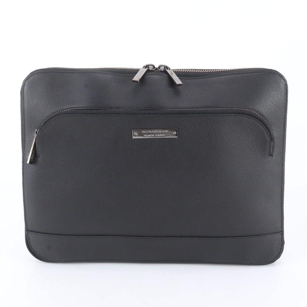 ■美品 バーバリー セカンドバッグ レザー