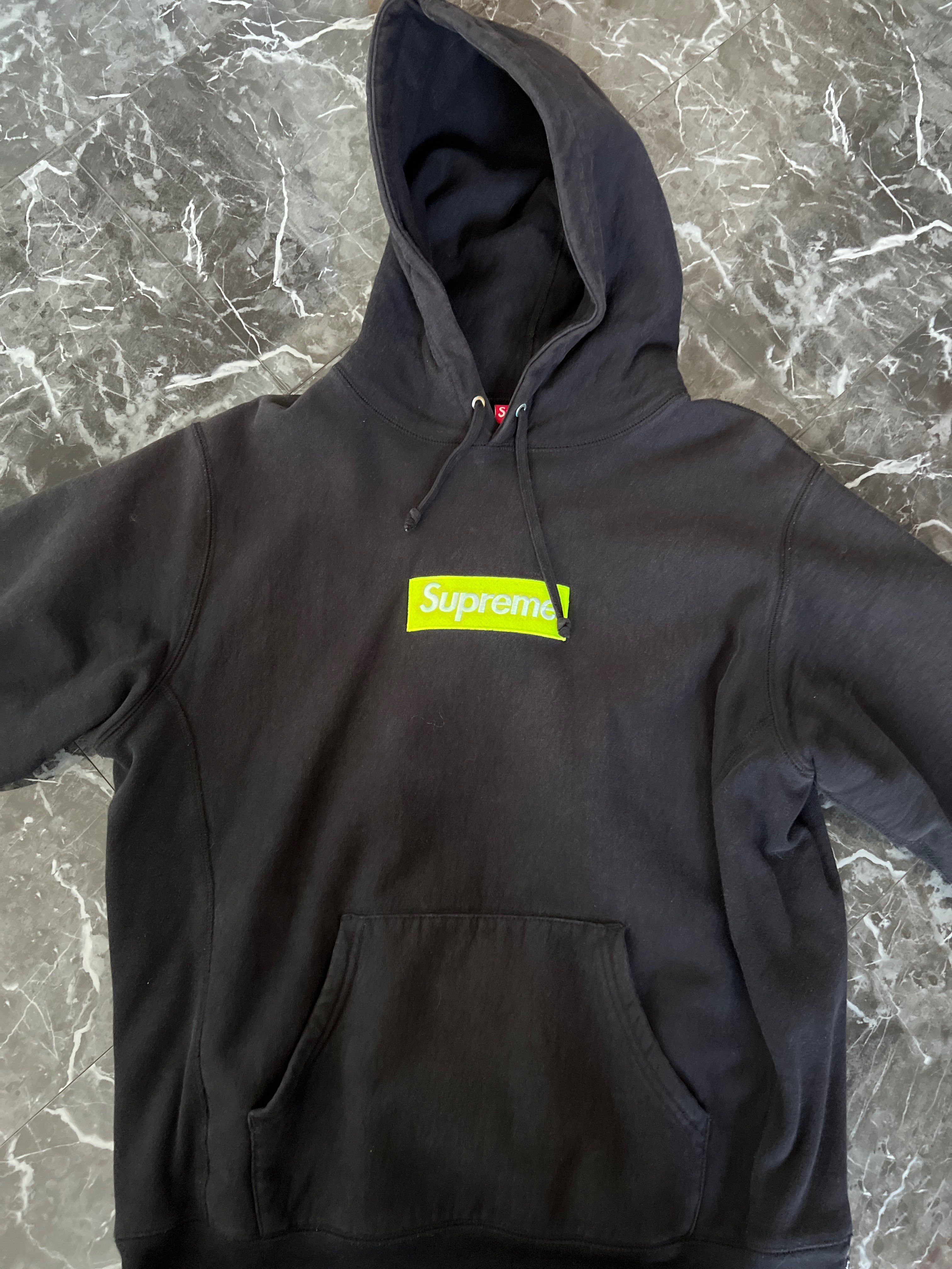 Supreme Box Logo Hooded Sweatshirt "Black" (17FW)
