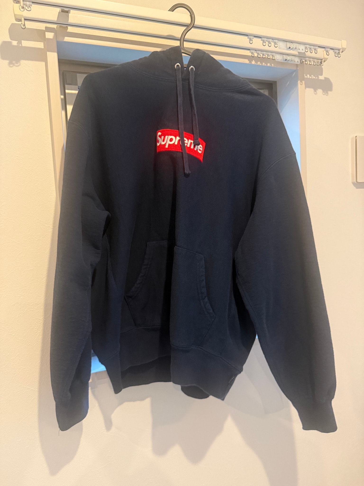 Supreme Box Logo Hooded Sweatshirt "Navy" (24FW)