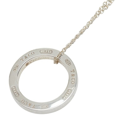 ティファニー 1837 サークル ネックレス SV925 シルバー レディース TIFFANY&Co. 【中古】