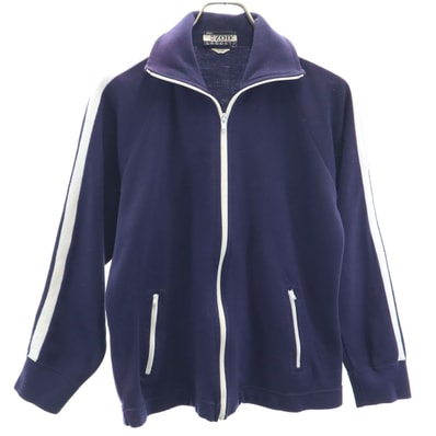 IZOD LACOSTE アイゾッドラコステ 70s ヴィンテージ 糸巻きタグ トラックジャケット M ネイビー