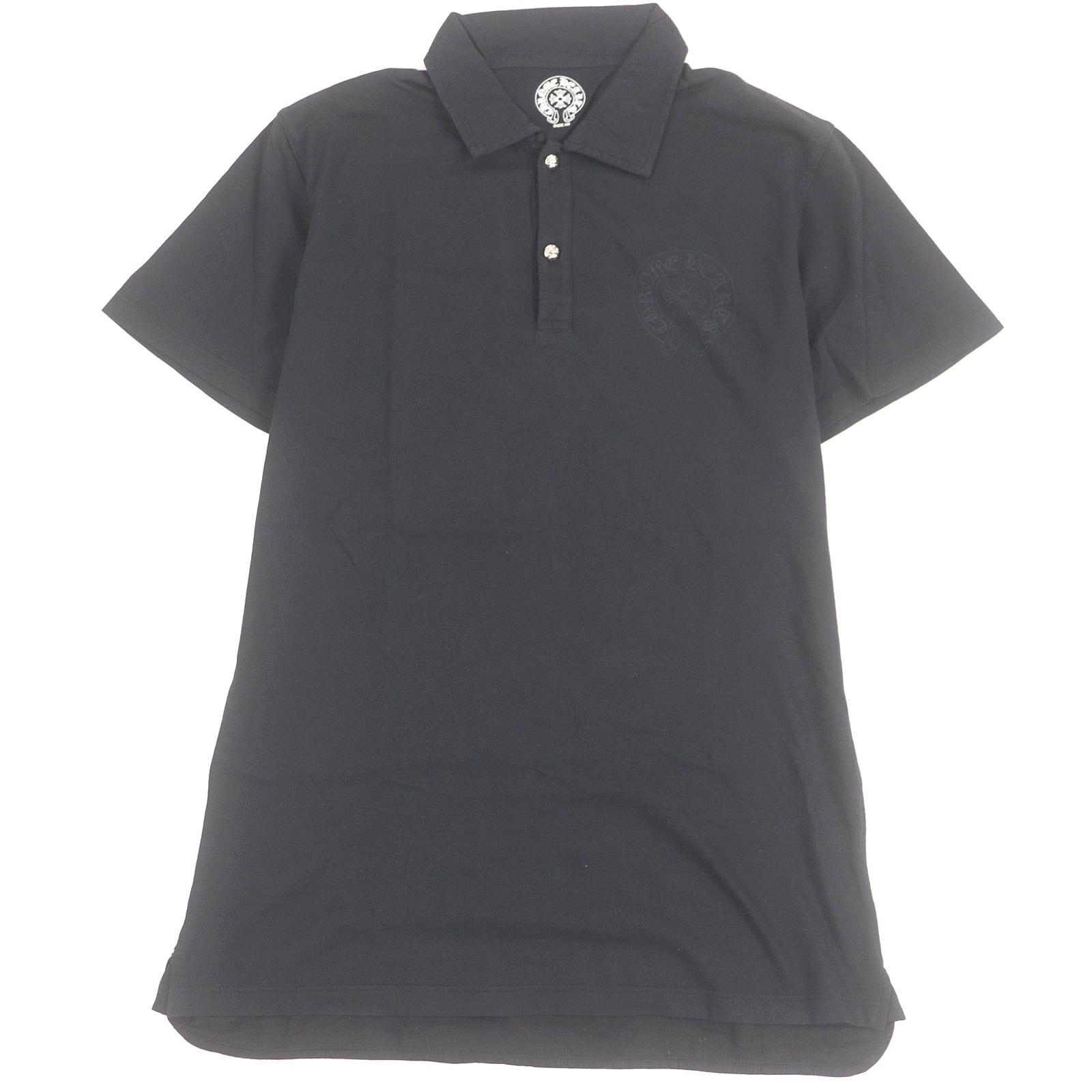 Chrome Hearts Horseshoe Print S/S Polo Shirt "Black"