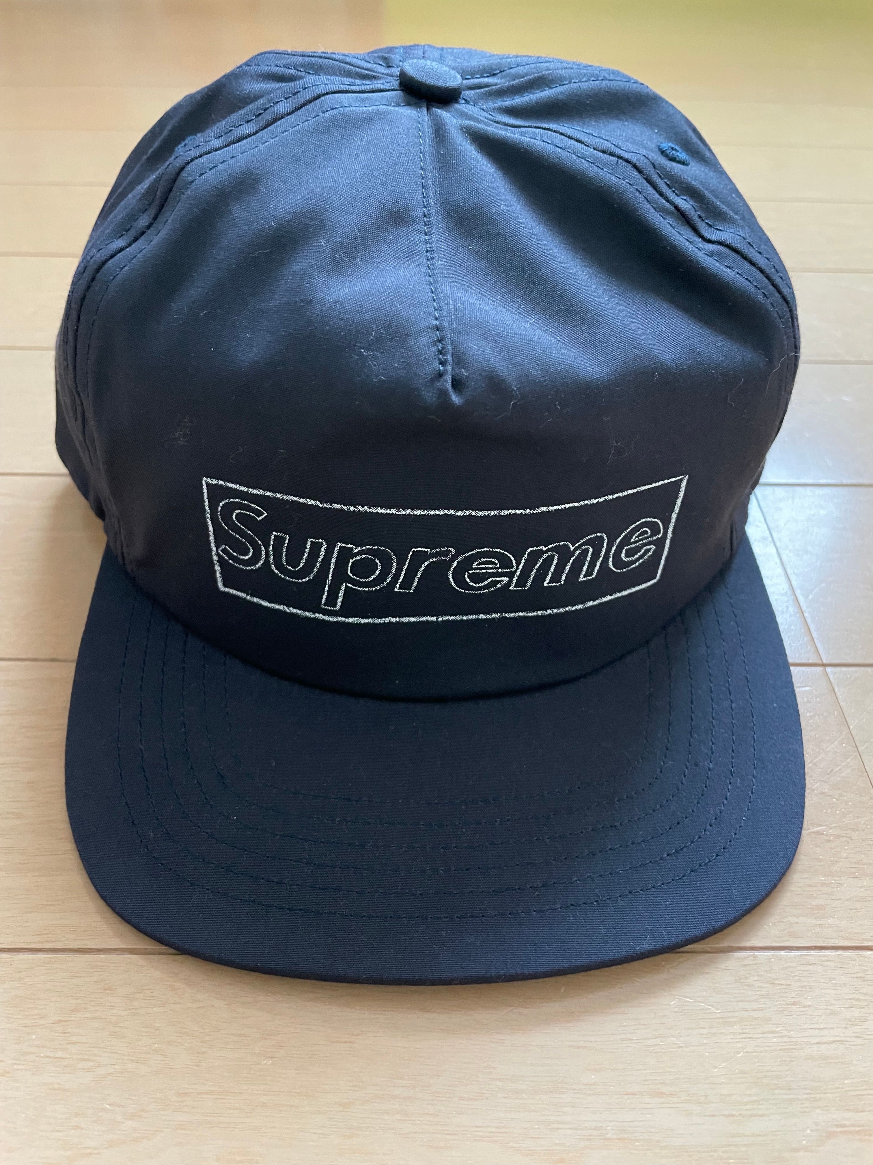 Supreme KAWS Chalk Logo 5-Panel "Navy"