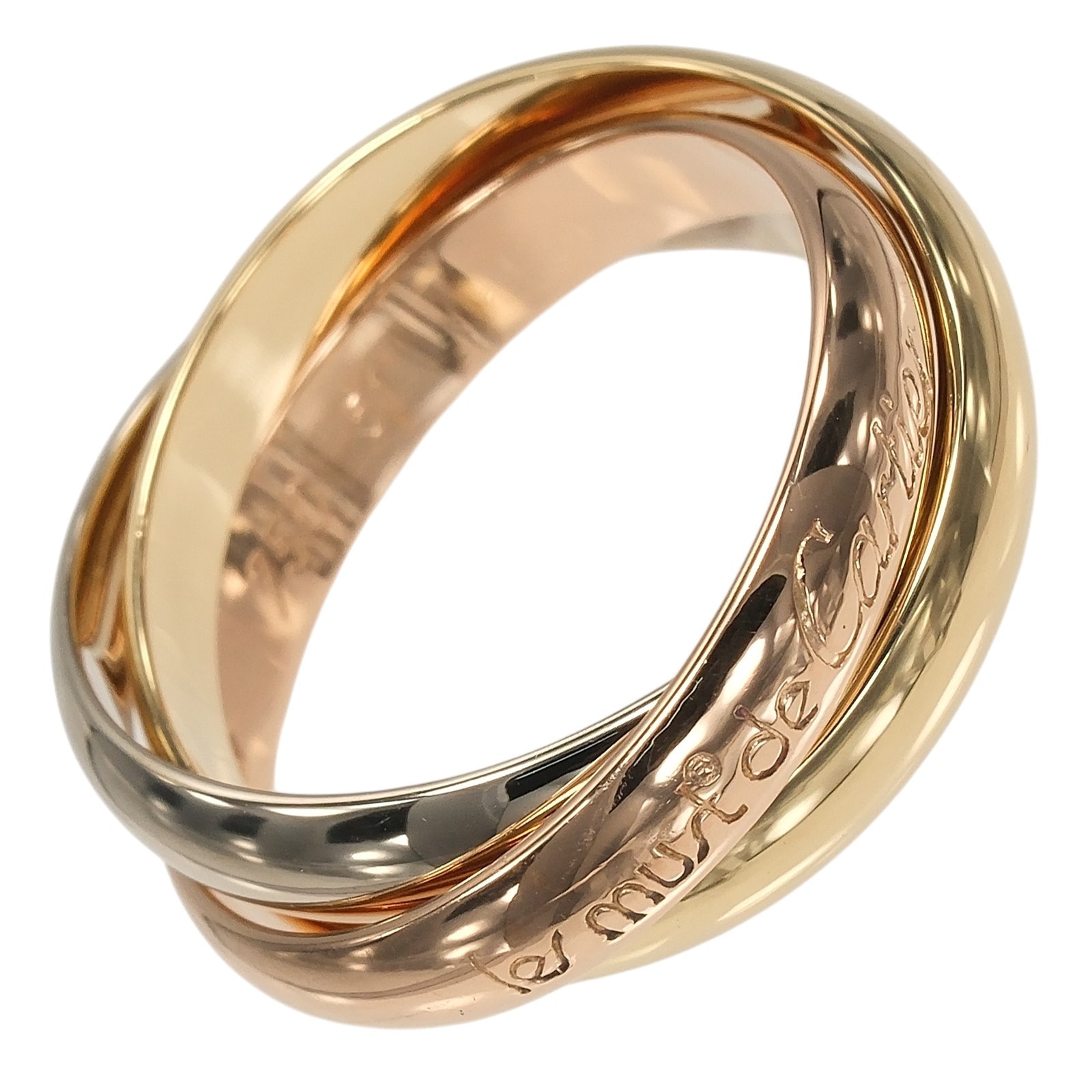 カルティエ トリニティ 3.5mmバンド 11 レディースリング・指輪