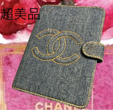 シャネル レア デニム手帳カバー ヴィンテージ