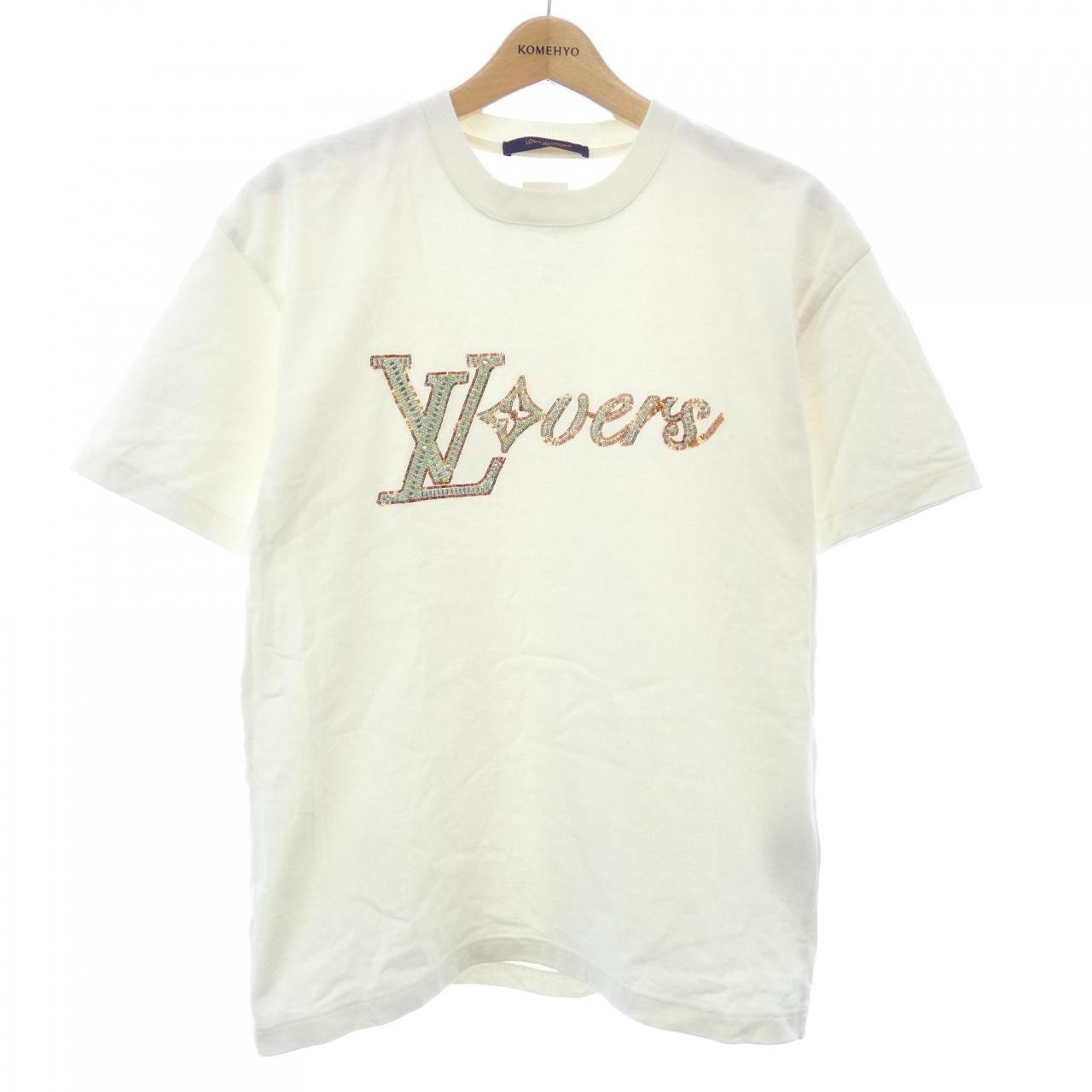 ルイヴィトン LOUIS VUITTON エンブロイダードショートスリーブTシャツ HRY29WNPL Tシャツ