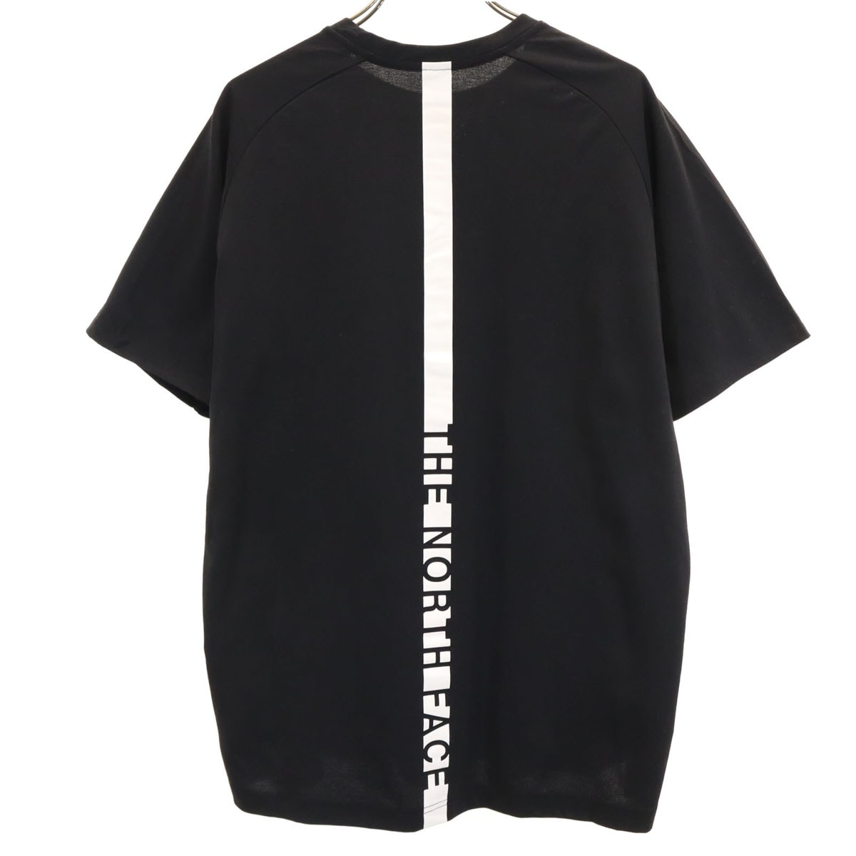 THE NORTH FACE ノースフェイス バックラインロゴ 半袖 Tシャツ L ブラック NT31993 アウトドア