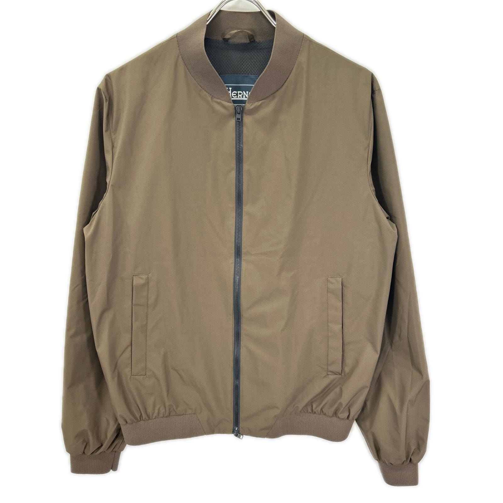ヘルノ GI029UL-11106 Laminar/ラミナー カーキ GORE-TEX WINDSTOPPER ボマージャケット 48