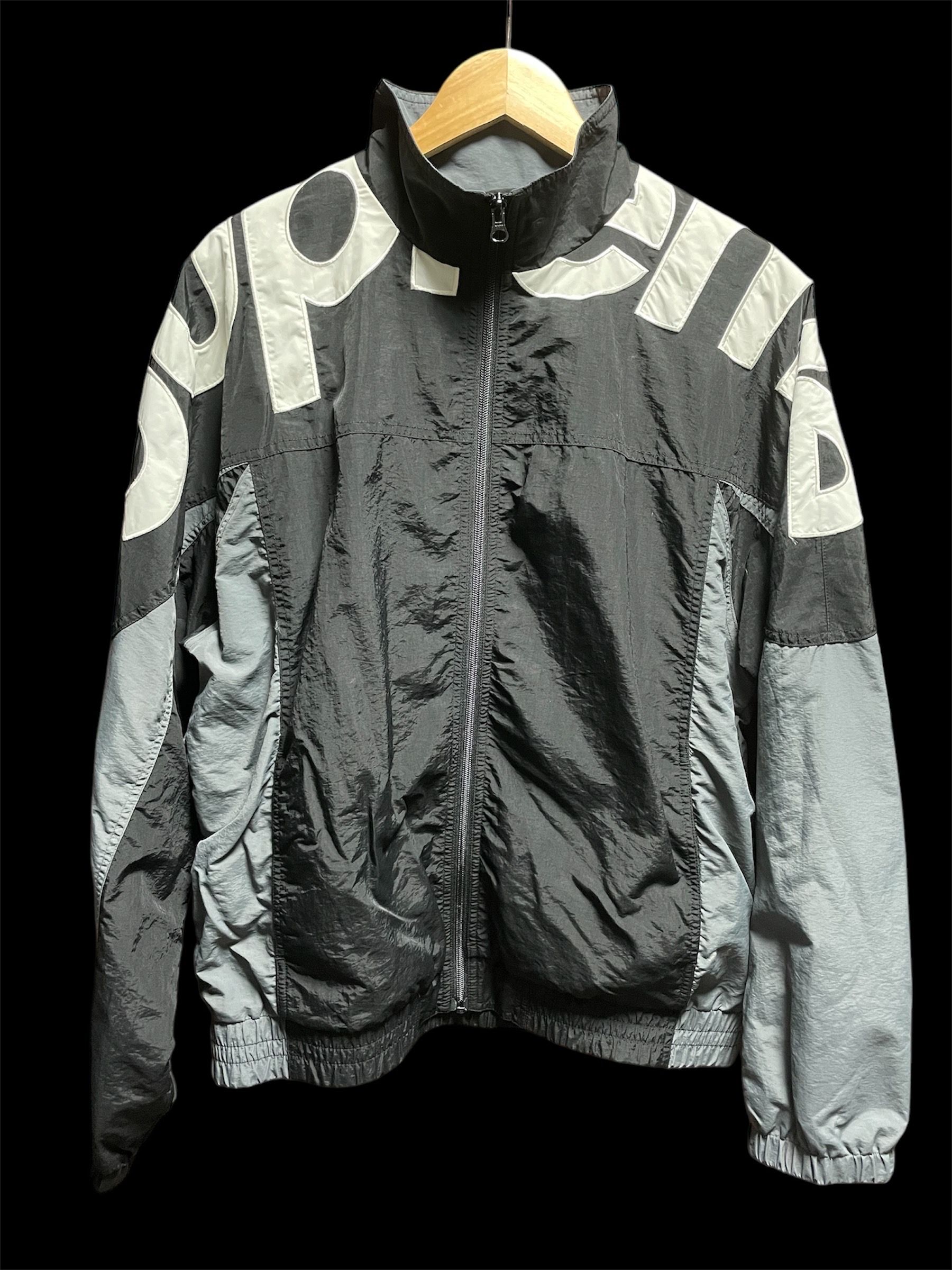 Supreme Shoulder Logo Track Jacket "Black"