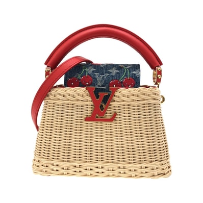 ルイヴィトン モノグラム デニム(LV X TM) カプシーヌ MINI M14295 バッグ