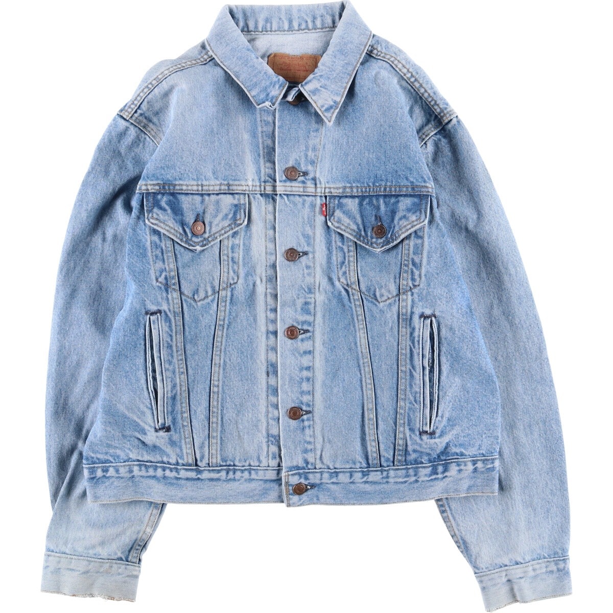 古着 90年代 リーバイス Levi's 70506-0214 デニムジャケット Gジャン USA製 メンズL相当 ヴィンテージ/eaa582587
