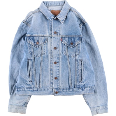 古着 90年代 リーバイス Levi's 70506-0214 デニムジャケット Gジャン USA製 メンズL相当 ヴィンテージ/eaa582587