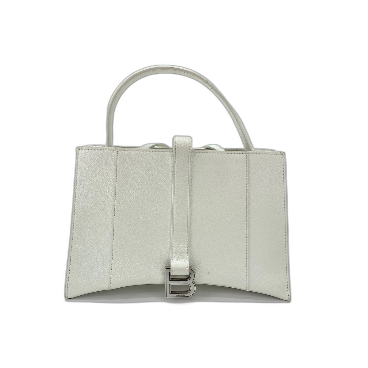 バレンシアガ BALENCIAGA レザー 2WAYアワーグラス ハンドバッグ【中古】